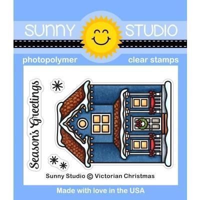Sunny Studio Clear Stamps - Victorian Christmas